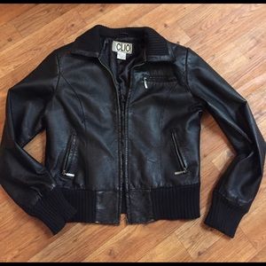 Vintage Leather Motorcyle Jacket